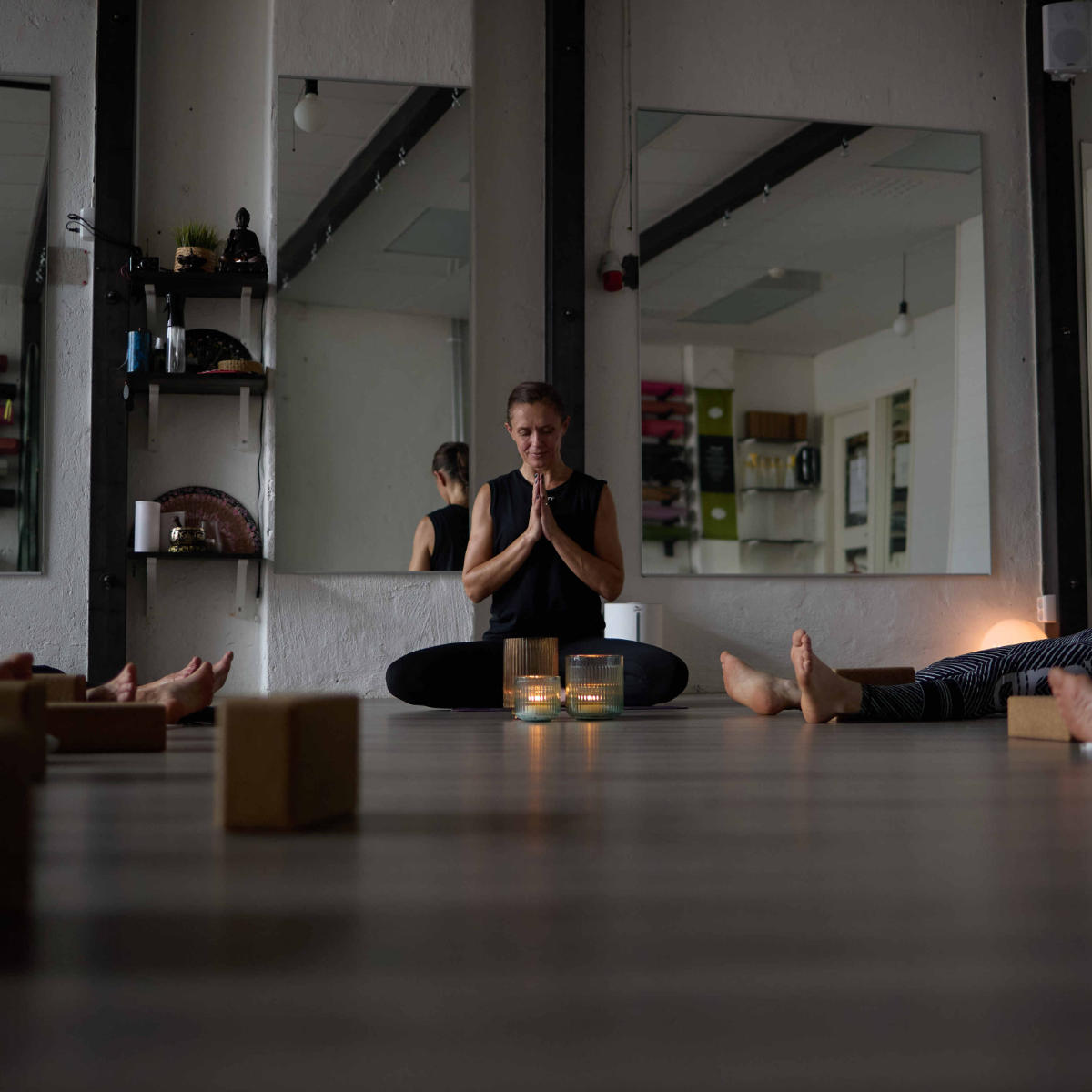 hängmatta ovanför studion